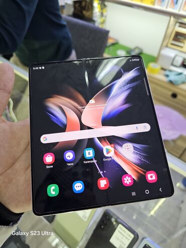 Samsung: Samsung Galaxy Fold 4, Б/у, 512 ГБ, цвет - Золотой, 1 SIM