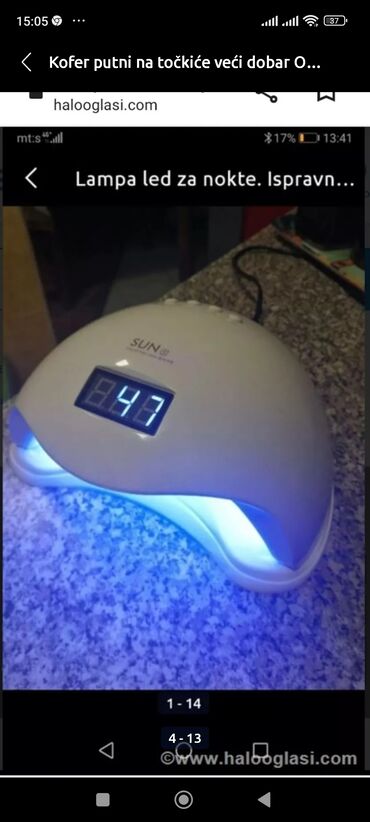 UV i LED lampe za nokte: Lampa za nokte NA DIODE dobra
Ispravna 
 Mirjevo — 6