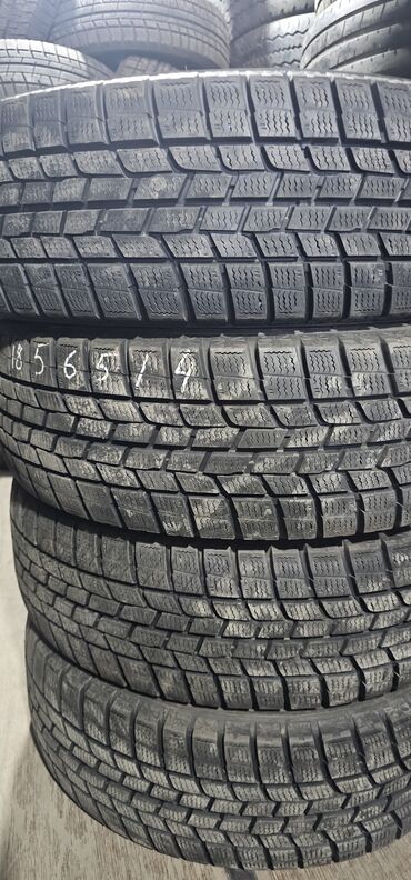 Шины: Шины 185 / 65 / R 14, Зима, Б/у, Комплект, Легковые, Япония, GoodYear