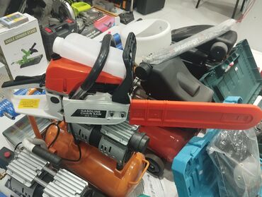 Drellər: Yeni Benzinli Motopilalar, benzopilalar Kredit yoxdur
