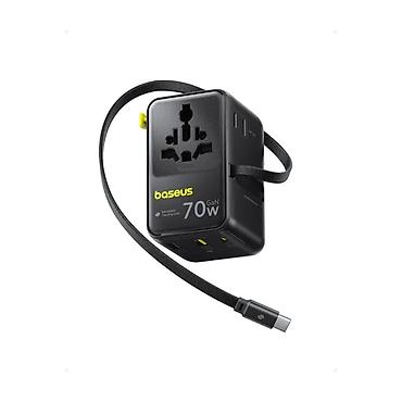 adapt: Baseus EnerCore CG11 E0307E 70W Universal Səyahət Adapteri – — 1