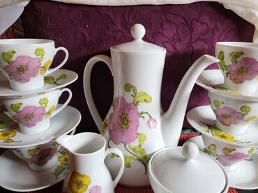 Stare vaze i dekor: Servis nov za kafu,caj iz 1951 do 1972godine. Nemacka. Rheinpfalz — 2