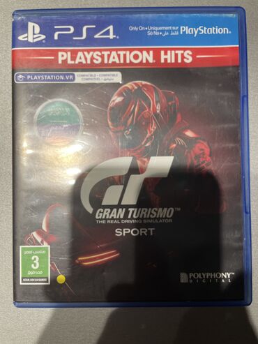PS4 (Sony PlayStation 4): Диск Gran Turismo 3 в хорошем состоянии