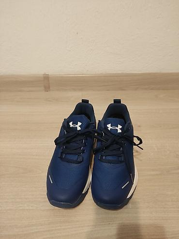 распродажа обувь: Мужские кроссовки, 42, Under Armour, Новый, цвет - Синий, Платная доставка — 1