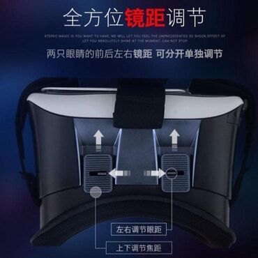 Другие VR очки: VR BOX 3D очки VR очки и 1 пультом белый 800с VR очки и 1 пультом — 3