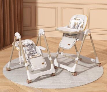 Yemək masaları, oturacaqları: ‼️💜 Ən Son Model Uşaqlar üçün Yemək Stulu və Yelləncək 💜‼️ ✨ — 9