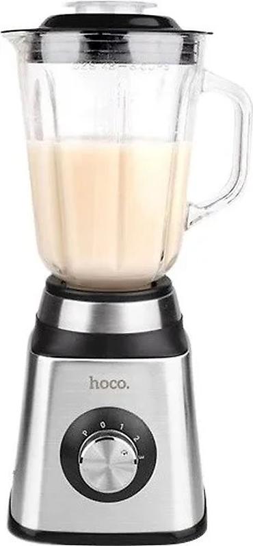 stasionar blender: Hoco HA04A 350W Blender | 1.5 litr şüşə qablı mətbəx blenderi — 1