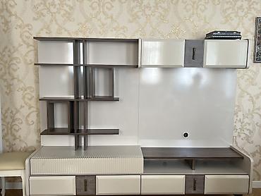 tv 75: TƏCİLİ !! TV Stand Şpon və mdf-dir İdeal vəziyyətdədir bütün rəflər — 1