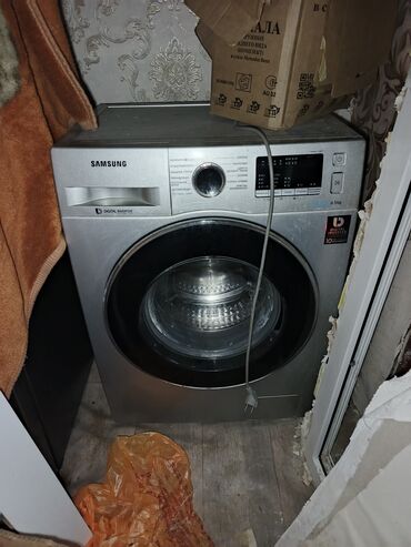 samsung rt43: Samsung paltaryuyan maşın - Brend: Samsung - Rəng: metalik/gümüşü -