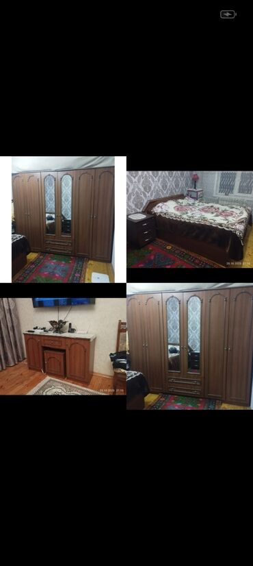 karaca: 2 təknəfərlik çarpayı, Dolab, Termo, 2 tumba, İşlənmiş