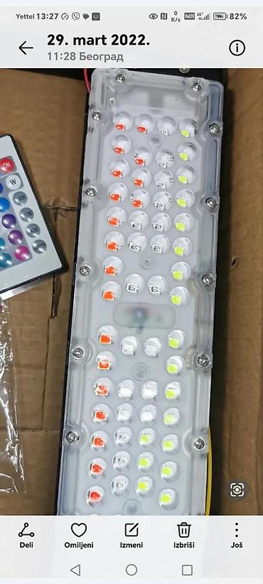 Baštenska rasveta: 💡 LED REFLEKTOR 6500K / RGB 100W • 200W • 400W 220V • IP66 • — 9