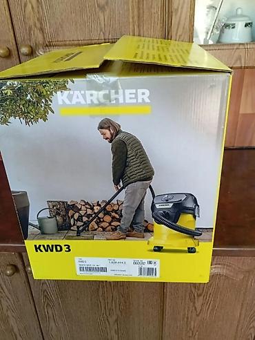 Хозтовары: Пылесос Karcher KWD3 15 литров 1000 ватт Новый мощный в комплекте 2 — 7