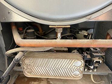Qızdırıcı və isidicilər: Qaz kombi sistemi və radiator Məhsul təsviri: - Divardan asılan qaz — 2