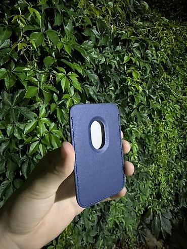 bilgisayar seti: Maqnitli kartlıq – telefon arxası üçün - Material: mavi rəngli — 3