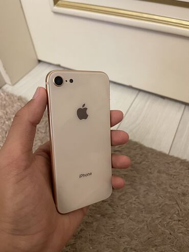 ddr3l 8gb: IPhone 8, Колдонулган, 64 ГБ, Rose Gold, Каптама, 100 %
