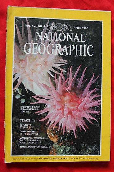 geografska karta: NATIONAL GEOGRAPHIC APRIL 1980. | National Geographic April 1980 — 1