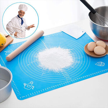 Ostala kuhinjska oprema: Nelepljiva silikonska podloga za testo Cook XXL Mat 70x50 cm Boja  — 8