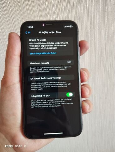 ayfon 11 yeni: IPhone 11, 64 GB, Face ID, Simsiz şarj