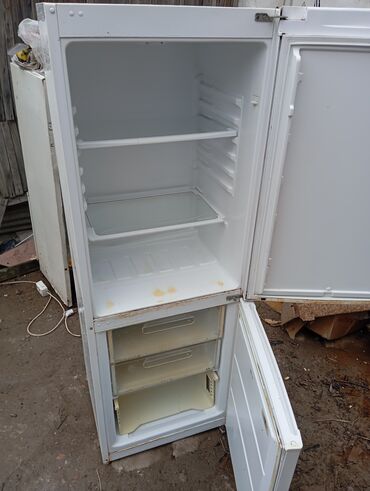 курсы холодильник: Холодильник Beko, Б/у, Двухкамерный, De frost (капельный), 60 * 180 * 70