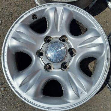 штамповки r14: Литые Диски R 16 Toyota, Комплект, отверстий - 6, Б/у