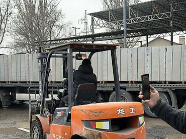 Газобетонные блоки/плиты на поддонах - Материал: автоклавный ячеистый