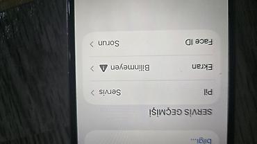 Digər mobil telefonlar: IPhone 11 pro 256 yaddaş 79 pil . Problemlər : -Ekran dəyişib -Zəng — 9