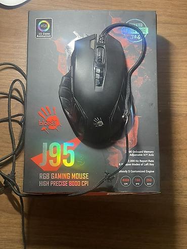 hyperx pulsefire haste wireless: Игровая мышь Bloody J95S RGB. Проводная модель с яркой RGB-подсветкой — 2