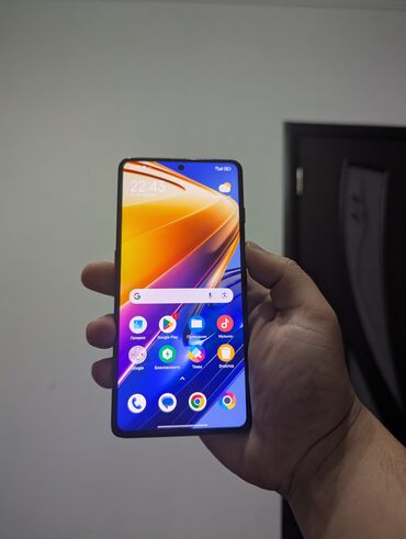телефоны за 8 тысяч: Poco F4 GT, Колдонулган, 128 ГБ, түсү - Боз, 2 SIM