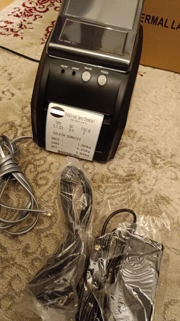 Ticarət tərəziləri: Barkod tərəzisi, 1000 kq, Zəmanətlə — 9