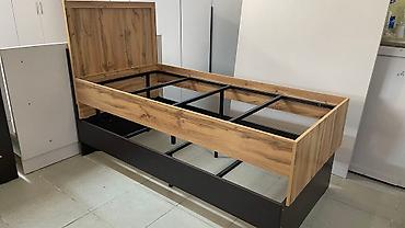 Односпальные кровати: Односпальная кровать 190*90см с фабричным матрасом “Эсал”. Основание at lalafo.kg — 15 Односпальные кровати: Односпальная кровать 190*90см с фабричным матрасом “Эсал”. Основание — 15