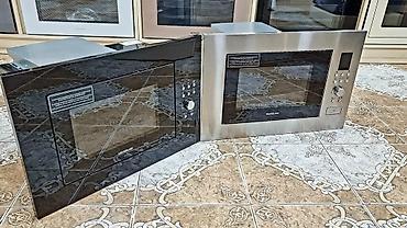 Mikrodalğalı sobalar: Mikrodalğalı soba Silver, Quraşdırılan, Mikrodalğalar ilə, rəng - Boz, Yeni — 4