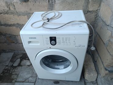 Paltaryuyan maşınlar: Paltaryuyan maşın Samsung, 6 kq, İşlənmiş, Avtomat, Qurutma var, Kredit yoxdur, Ödənişli çatdırılma