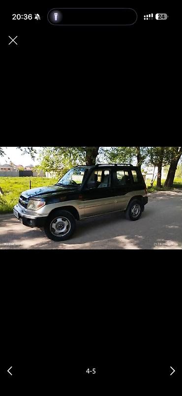 паджеро io: Mitsubishi Pajero iO: 2001 г., 2 л, Автомат, Бензин, Внедорожник — 1