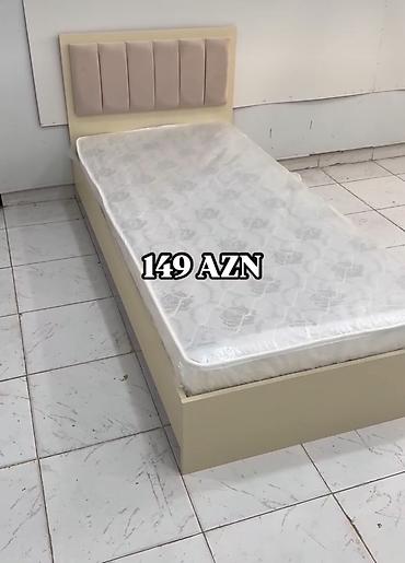 матрасы в баку цены: Tək nəfərlik çarpayı və matras dəsti. Şəkillərdə yumşaq üzlüklü — 4