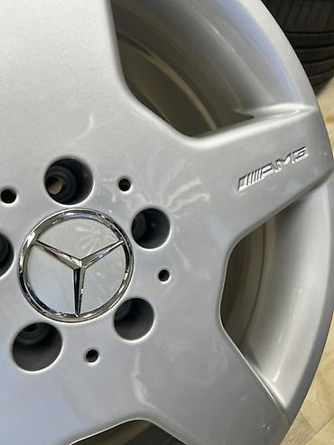 r17 amg: Литые Диски R 18 AMG, Комплект, отверстий - 5, Б/у — 4