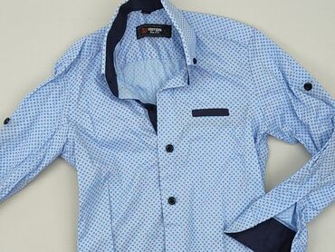 koszula ted baker: Shirt 7 years, condition - Very good, pattern - Print, color - Light blue