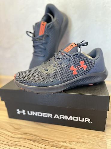 pull and: Мужские кроссовки, 42.5, Under Armour, Новый, цвет - Серый — 1