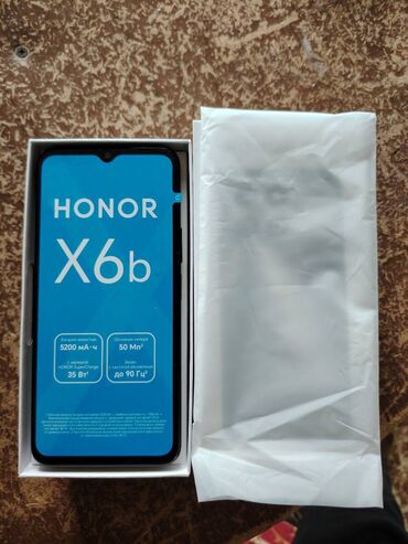 ophone 4: Honor X6b, 128 GB, rəng - Qara
