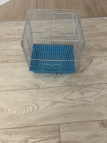 для кошек домики: Клетка для мелких животных/птиц - Тип: проволочная клетка с пластиком at lalafo.kg для кошек домики: Клетка для мелких животных/птиц - Тип: проволочная клетка с пластиком