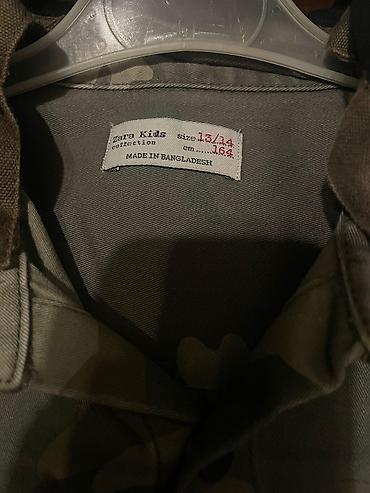Uşaq dünyası: 13-14 yaş üçün. Əla vəziyyətdədir. Zara kids. Həm köynək həm gödəkçə — 3