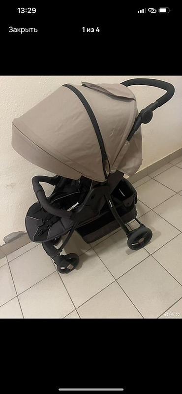 хот мом: Коляска прогулочная Babyton Comfort Plus, цвет Beige. - Легкая и — 1