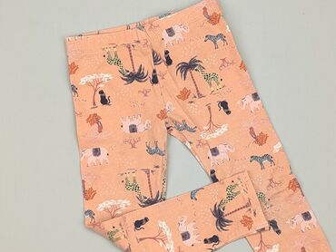 legginsy z koronką po bokach: Legginsy dziecięce, Little kids, 3-4 lat, 104, stan - Idealny