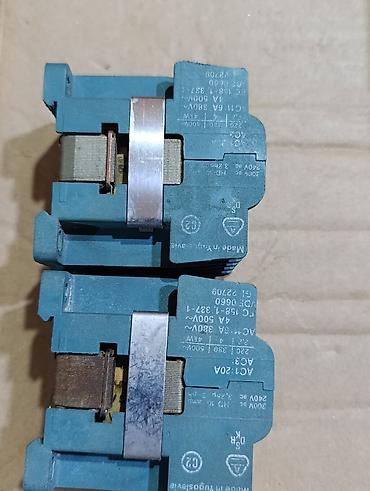 Elektrik malları: Sənaye kontaktorları və relelər – müxtəlif markalar və modellər — 6