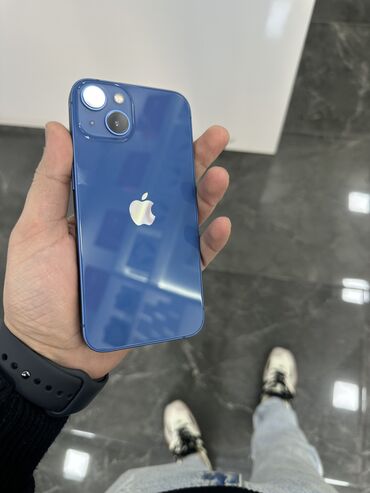 Apple iPhone: IPhone 13, 128 GB, Mavi, Simsiz şarj, Face ID