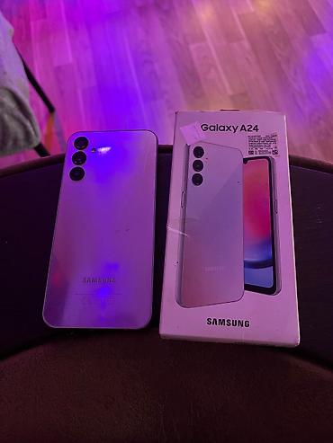 samsung tv ikinci el: Samsung Galaxy A24 4G, 128 GB, rəng - Gümüşü, Barmaq izi — 3