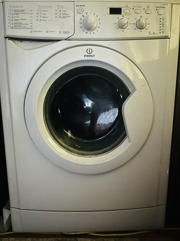 мойку для посуды: Кир жуучу машина Indesit, Колдонулган, Автомат, 5 кг чейин, Компакттуу