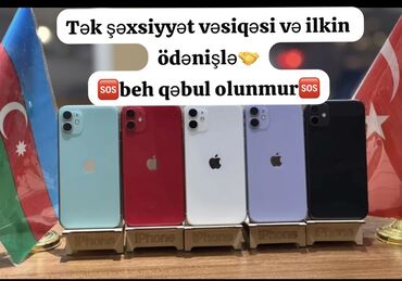 iphone lenkeran: IPhone 11, Mavi, Hissə-hissə ödəniş