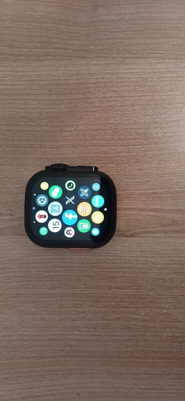 Smart saatlar: Yeni, Smart saat, Sensor ekran, rəng - Qara — 8