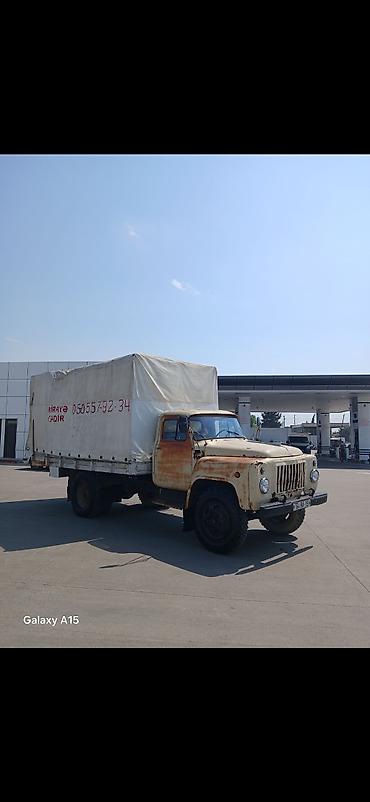 Çadırların icarəsi: Yük maşını – tentli platforma - Marka/model: GAZ-53 (klassik ön — 8