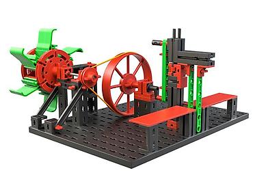 hərbi konstruktorlar: Fischertechnik Green Energy – STEM konstruksiya dəsti (oyuncaq) - — 5